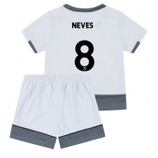 Wolves Ruben Neves #8 Tredjedraktsett Barn 2022-23 Kortermet (+ korte bukser)